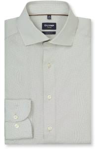 OLYMP Luxor Modern Fit Hemd nougat, Bedruckt
