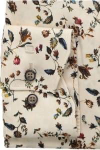 OLYMP Luxor Modern Fit Hemd beige, Bedruckt