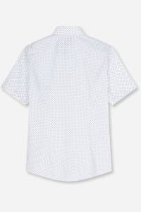OLYMP Luxor Modern Fit Hemd weiss, Bedruckt