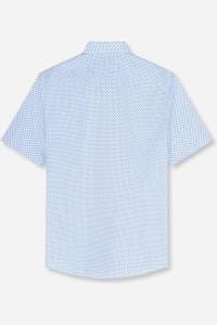 OLYMP Luxor Modern Fit Hemd bleu, Bedruckt