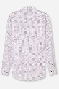 OLYMP Luxor Modern Fit Hemd hellrose, Bedruckt