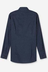 OLYMP Luxor Modern Fit Hemd marine, Bedruckt