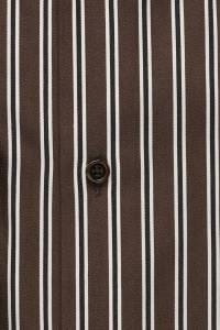 OLYMP Luxor Modern Fit Hemd schwarzbraun, Gestreift