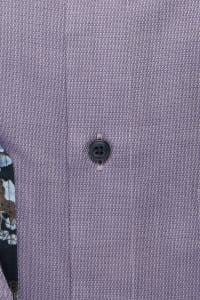 OLYMP Luxor Modern Fit Hemd viola, Faux-uni