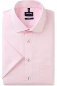 OLYMP Luxor Modern Fit Hemd rose, Faux-uni