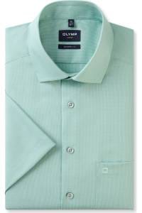 OLYMP Luxor Modern Fit Hemd grün, Faux-uni