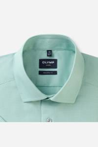 OLYMP Luxor Modern Fit Hemd grün, Faux-uni