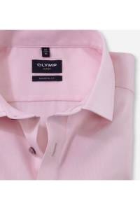 OLYMP Luxor Modern Fit Hemd rose, Faux-uni