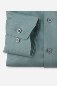 OLYMP Luxor Modern Fit Hemd grün, Faux-uni