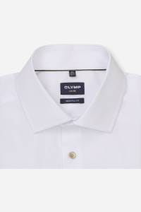 OLYMP Luxor Modern Fit Hemd weiss, Einfarbig