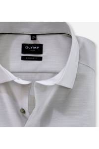 OLYMP Luxor Modern Fit Hemd kitt, Faux-uni