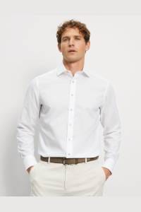 OLYMP Luxor Modern Fit Hemd weiss, Faux-uni