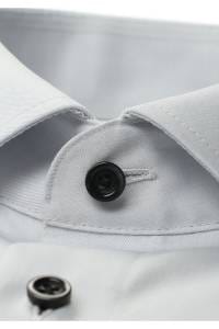 OLYMP Luxor Modern Fit Hemd grau, Einfarbig