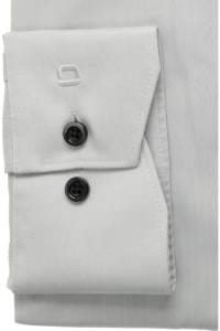 OLYMP Luxor Modern Fit Hemd grau, Einfarbig