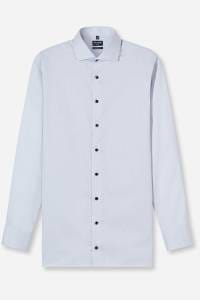 OLYMP Luxor Modern Fit Hemd grau, Einfarbig