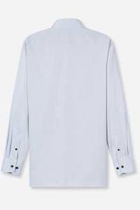 OLYMP Luxor Modern Fit Hemd grau, Einfarbig