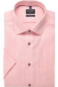 OLYMP Luxor Modern Fit Hemd hellrose, Einfarbig