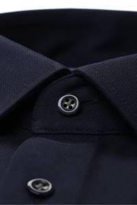 OLYMP Luxor Modern Fit Hemd marine, Einfarbig