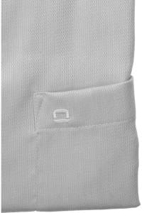 OLYMP Luxor Modern Fit Hemd silbergrau, Faux-uni