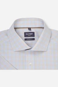 OLYMP Luxor Modern Fit Hemd blau, Kariert