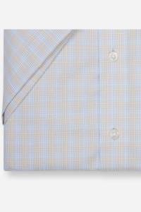 OLYMP Luxor Modern Fit Hemd blau, Kariert