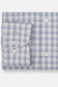 OLYMP Luxor Modern Fit Hemd blau/grün, Kariert