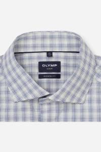 OLYMP Luxor Modern Fit Hemd blau/grün, Kariert