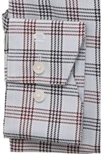 OLYMP Luxor Modern Fit Hemd bleu, Kariert