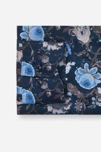 OLYMP Luxor Modern Fit Hemd marine, Bedruckt