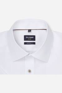OLYMP Luxor Modern Fit Hemd weiss, Einfarbig