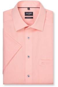 OLYMP Luxor Modern Fit Hemd pink, Faux-uni