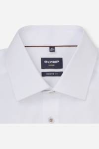 OLYMP Luxor Modern Fit Hemd weiss, Einfarbig