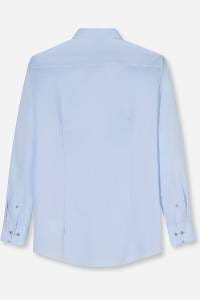 OLYMP Luxor Modern Fit Hemd bleu, Einfarbig