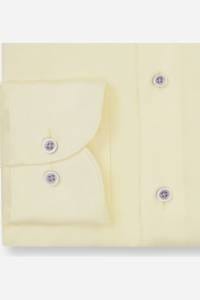 OLYMP Luxor Modern Fit Hemd zitronengelb, Faux-uni
