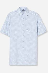 OLYMP Luxor Modern Fit Hemd weiss, Bedruckt