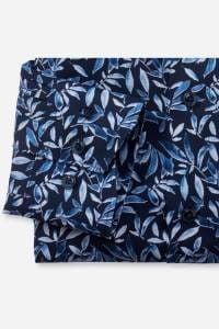OLYMP Luxor Modern Fit Hemd bleu, Gemustert