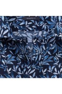 OLYMP Luxor Modern Fit Hemd bleu, Gemustert