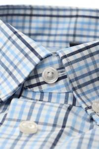 OLYMP Luxor Modern Fit Hemd blau, Kariert