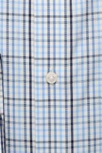 OLYMP Luxor Modern Fit Hemd blau, Kariert