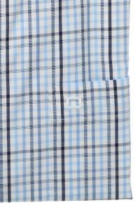 OLYMP Luxor Modern Fit Hemd blau, Kariert