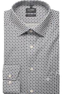 OLYMP Luxor Modern Fit Hemd marine, Bedruckt
