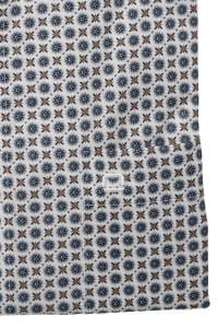 OLYMP Luxor Modern Fit Hemd marine, Bedruckt