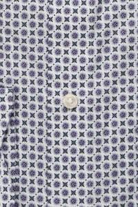 OLYMP Luxor Modern Fit Hemd viola, Bedruckt