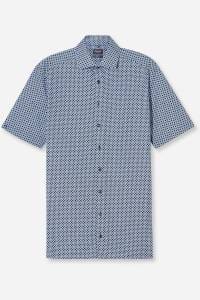 OLYMP Luxor Modern Fit Hemd marine, Bedruckt