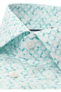 OLYMP Luxor Modern Fit Hemd mint, Bedruckt
