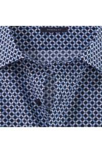 OLYMP Luxor Modern Fit Hemd marine, Bedruckt