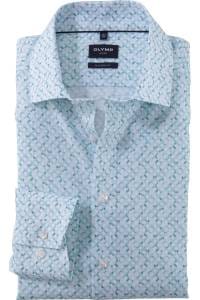OLYMP Luxor Modern Fit Hemd mint, Bedruckt