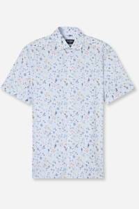 OLYMP Luxor Modern Fit Hemd weiss, Bedruckt