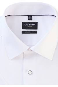 OLYMP Luxor Modern Fit Hemd weiss, Einfarbig