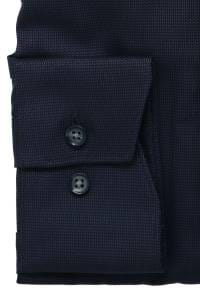 OLYMP Luxor Modern Fit Hemd marine, Einfarbig